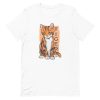 unisex-staple-t-shirt-white-front-6a17a3ee150ec.jpg Tiger Cat T-Shirt