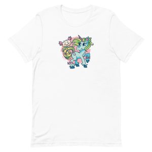 unisex-staple-t-shirt-white-front-6a17aa70c95e7.jpg Unicorn Cloud T-Shirt