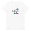 unisex-staple-t-shirt-white-front-6a17b824b44d3.jpg Unicornsaurus T-Shirt