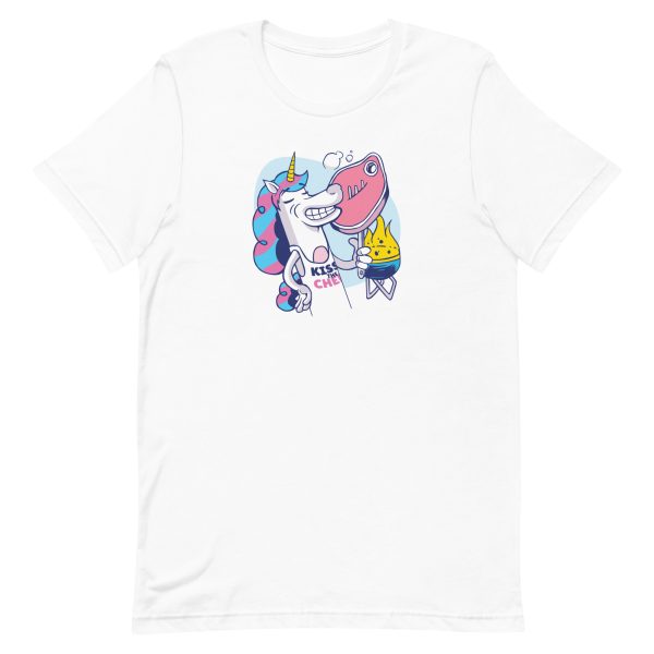 unisex-staple-t-shirt-white-front-6a17eae9dac07.jpg Unicorn Steak T-Shirt