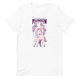 unisex-staple-t-shirt-white-front-6a17fcb9217ad.jpg Unicorn Doctor T-Shirt