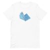 unisex-staple-t-shirt-white-front-6a182c5abf6c1.jpg Girl Kiss Horse T-Shirt