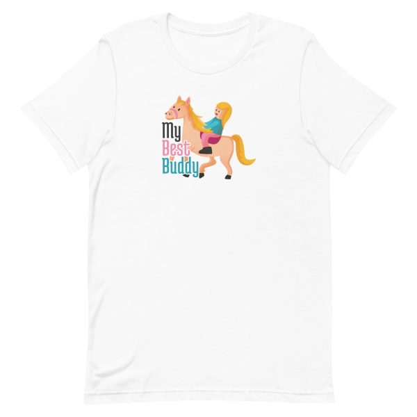 unisex-staple-t-shirt-white-front-6a182d0c56827.jpg My Best Buddy T-Shirt