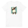 unisex-staple-t-shirt-white-front-6a182d8d991a0.jpg Panda Dabbing T-Shirt