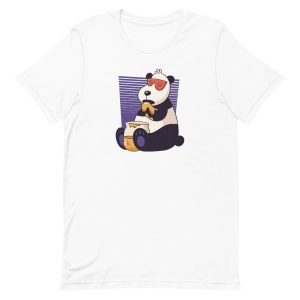 unisex-staple-t-shirt-white-front-6a182dde6712f.jpg Panda Honey T-Shirt