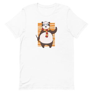 unisex-staple-t-shirt-white-front-6a182e71d13a7.jpg Potter Panda T-Shirt