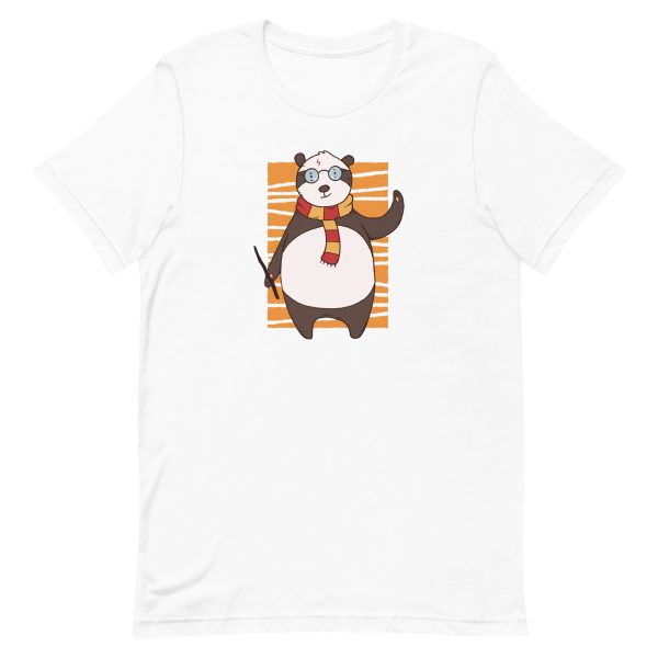 unisex-staple-t-shirt-white-front-6a182e71d13a7.jpg Potter Panda T-Shirt