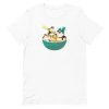 unisex-staple-t-shirt-white-front-6a182ebe92368.jpg Ramen Pandas T-Shirt