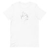 unisex-staple-t-shirt-white-front-6a1834087eb26.jpg Moon Rabbit T-Shirt