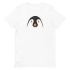 unisex-staple-t-shirt-white-front-6a18425759ae0.jpg Penguin Face Animal T-Shirt