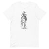 unisex-staple-t-shirt-white-front-6a18464b8b42d.jpg Hand Drawn Horse Racing T-Shirt