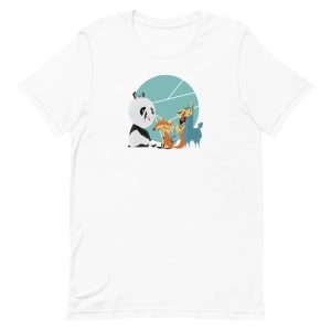 unisex-staple-t-shirt-white-front-6a184afddfe6e.jpg Animals Friends T-Shirt