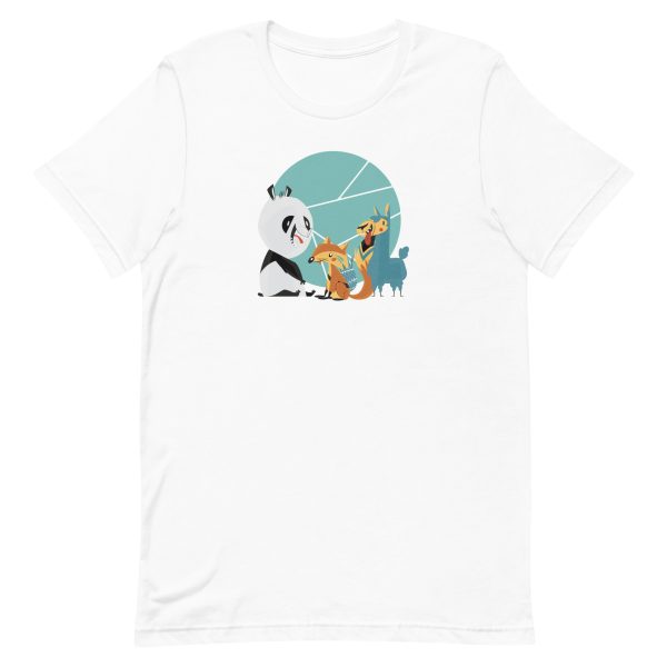 unisex-staple-t-shirt-white-front-6a184afddfe6e.jpg Animals Friends T-Shirt
