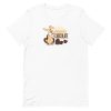 unisex-staple-t-shirt-white-front-6a184d1e25350.jpg Happiness Is Chocolate T-Shirt