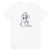 unisex-staple-t-shirt-white-front-6a18f7a76c8af.jpg Trippy Bunny T-Shirt