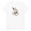 unisex-staple-t-shirt-white-front-6a18f7f2492a4.jpg Horror Bunny T-Shirt