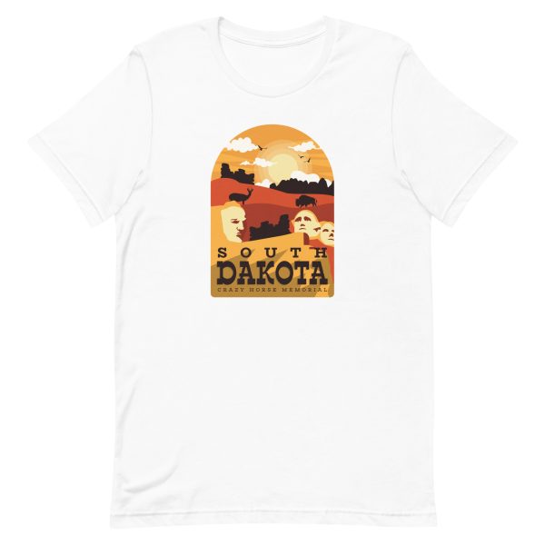 unisex-staple-t-shirt-white-front-6a18fb4a5e159.jpg South Dakota T-Shirt