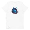 unisex-staple-t-shirt-white-front-6a191c675c947.jpg Neon Horse T-Shirt