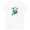 unisex-staple-t-shirt-white-front-6a191eaf3e442.jpg Neon Panda T-Shirt