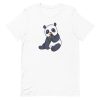 Cute Panda Bamboo T-Shirt