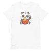 unisex-staple-t-shirt-white-front-6a19209e1ec67.jpg Ramen Panda T-Shirt