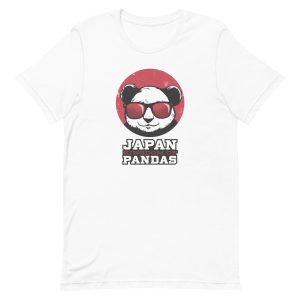 unisex-staple-t-shirt-white-front-6a192160701f2.jpg Panda Kingdom Japan T-Shirt