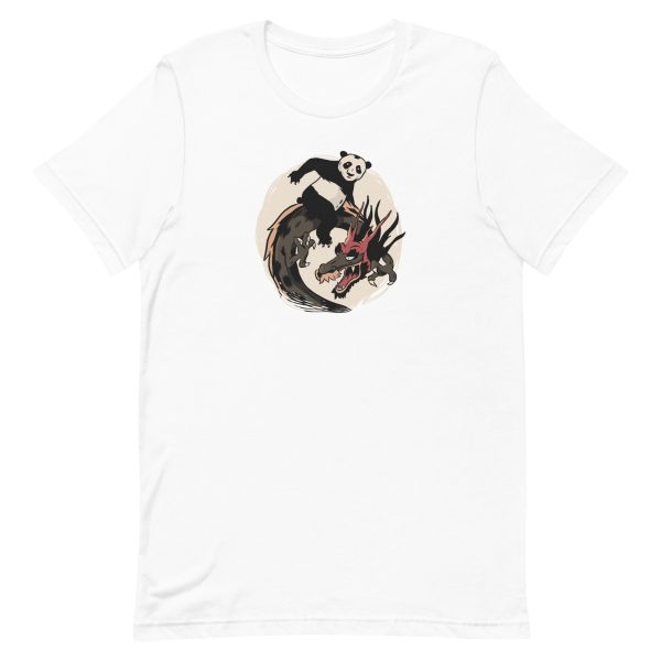 Panda Riding Dragon T-Shirt