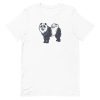 unisex-staple-t-shirt-white-front-6a194c649921c.jpg Chow Chow Panda T-Shirt