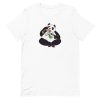 unisex-staple-t-shirt-white-front-6a19587845698.jpg Panda Eating T-Shirt