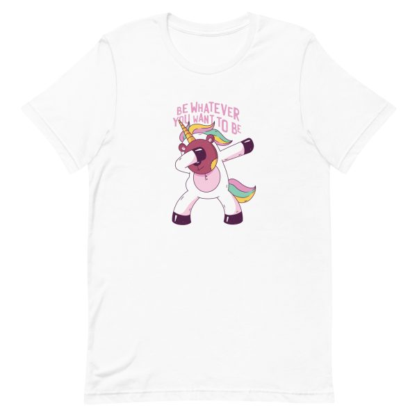 unisex-staple-t-shirt-white-front-6a195be6239e3.jpg Teddy Bear Unicorn T-Shirt