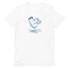 unisex-staple-t-shirt-white-front-6a195f6c00b96.jpg Polar Bear Jump T-Shirt