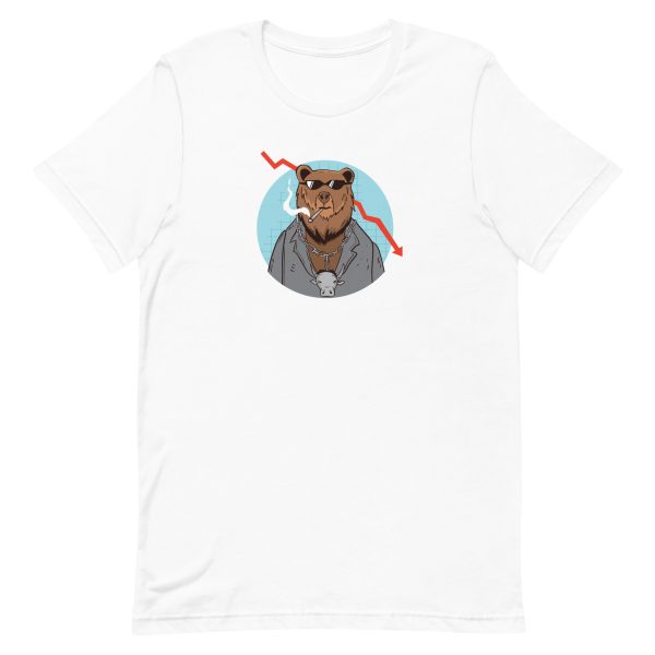 unisex-staple-t-shirt-white-front-6a1964ad7679c.jpg Bear Market Trend T-Shirt