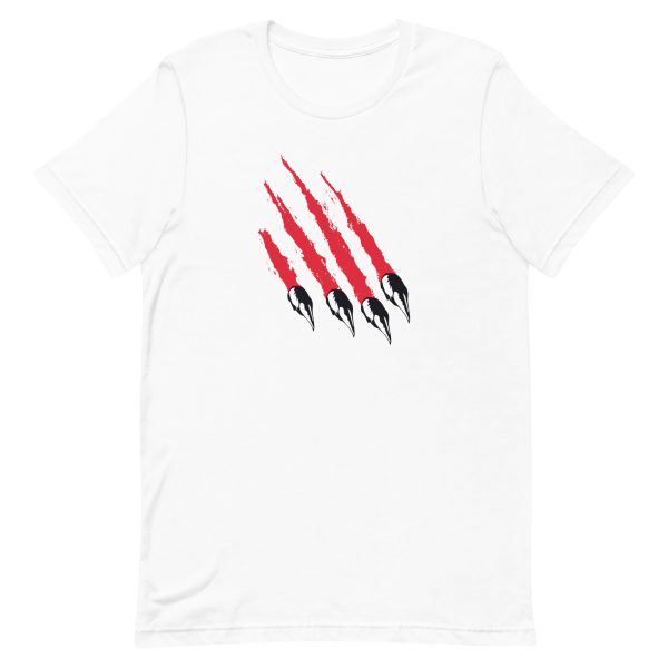 unisex-staple-t-shirt-white-front-6a1964f57a263.jpg Bear Claw T-Shirt
