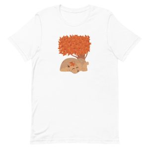 unisex-staple-t-shirt-white-front-6a196b8f19953.jpg Sleeping Bear T-Shirt