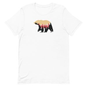 unisex-staple-t-shirt-white-front-6a196cff9a2e3.jpg Bear Mountain T-Shirt