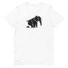 unisex-staple-t-shirt-white-front-6a197b9e986e7.jpg Geometric Elephant T-Shirt