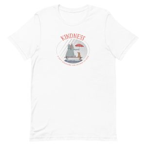 unisex-staple-t-shirt-white-front-6a1980cdaa784.jpg Kind Animals T-Shirt