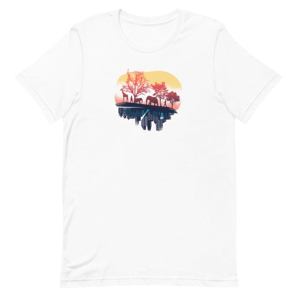unisex-staple-t-shirt-white-front-6a198153a1775.jpg Nature and City T-Shirt