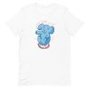 unisex-staple-t-shirt-white-front-6a19852ce69dd.jpg Elephant Clock T-Shirt