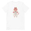unisex-staple-t-shirt-white-front-6a198787ae3cb.jpg Wolf Eye Chart T-Shirt