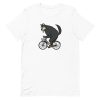 unisex-staple-t-shirt-white-front-6a1988db190ae.jpg Black Wolf Bike T-Shirt