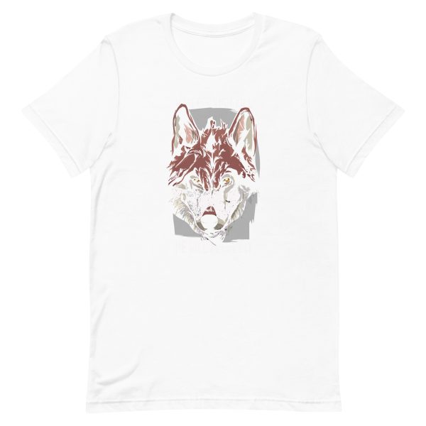 unisex-staple-t-shirt-white-front-6a198928b0cc8.jpg Wolf Quote T-Shirt