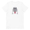 unisex-staple-t-shirt-white-front-6a1ac910940ab.jpg Red Hood Night T-Shirt