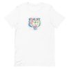 unisex-staple-t-shirt-white-front-6a1acf5c77113.jpg Huichol Tiger T-Shirt