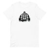 unisex-staple-t-shirt-white-front-6a1ad7f253f13.jpg Gorilla Dumbbell T-Shirt