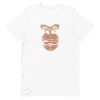 unisex-staple-t-shirt-white-front-6a1adb44c6373.jpg Gorilla Smoking T-Shirt