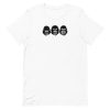 unisex-staple-t-shirt-white-front-6a1adbe6af14e.jpg Gorilla Heads T-Shirt
