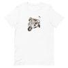 unisex-staple-t-shirt-white-front-6a1aede465c46.jpg Gorilla Taxi T-Shirt