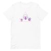unisex-staple-t-shirt-white-front-6a1aef3736d3f.jpg Monkey Heads T-Shirt