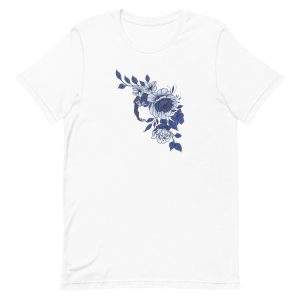 unisex-staple-t-shirt-white-front-6a1af0d06f8dc.jpg Blue Monkey T-Shirt